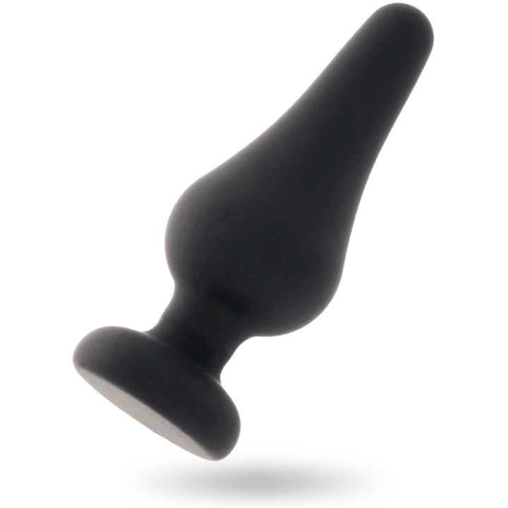 INTENSE - ANALPLUG PIPO - SCHWARZES SILIKON 13 CM - INTIM SPACE Online Sexshop