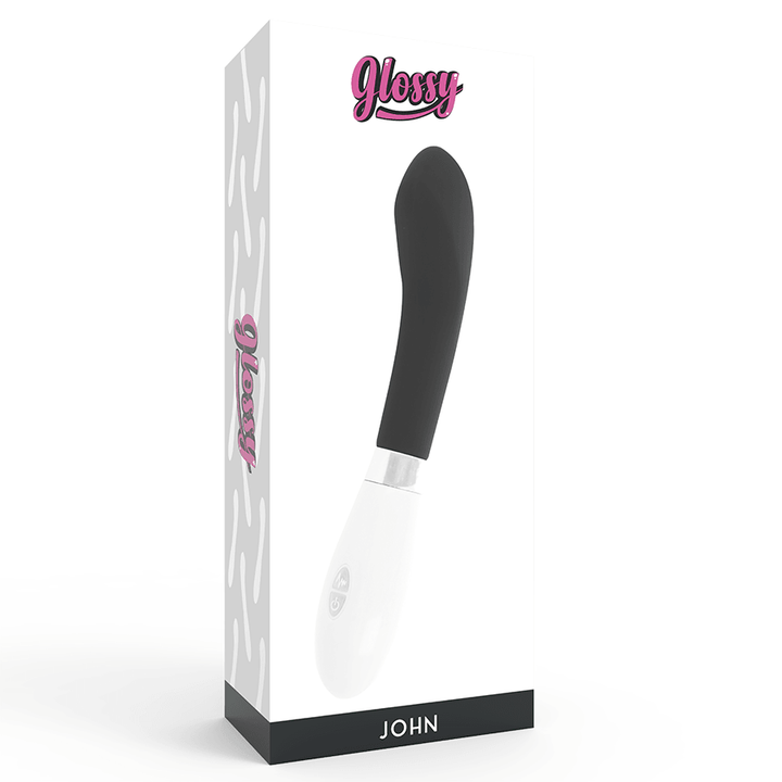 GLOSSY - JOHN VIBRATOR SCHWARZ - INTIM SPACE Online Sexshop