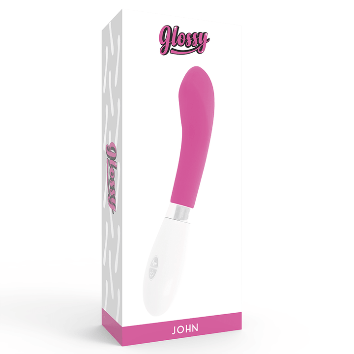 GLOSSY - JOHN VIBRATOR ROSA - INTIM SPACE Online Sexshop