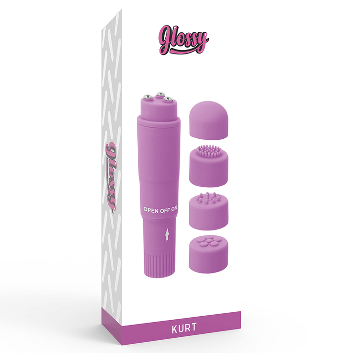 GLOSSY - KURT POCKET MASSAGER LILA - INTIM SPACE Online Sexshop