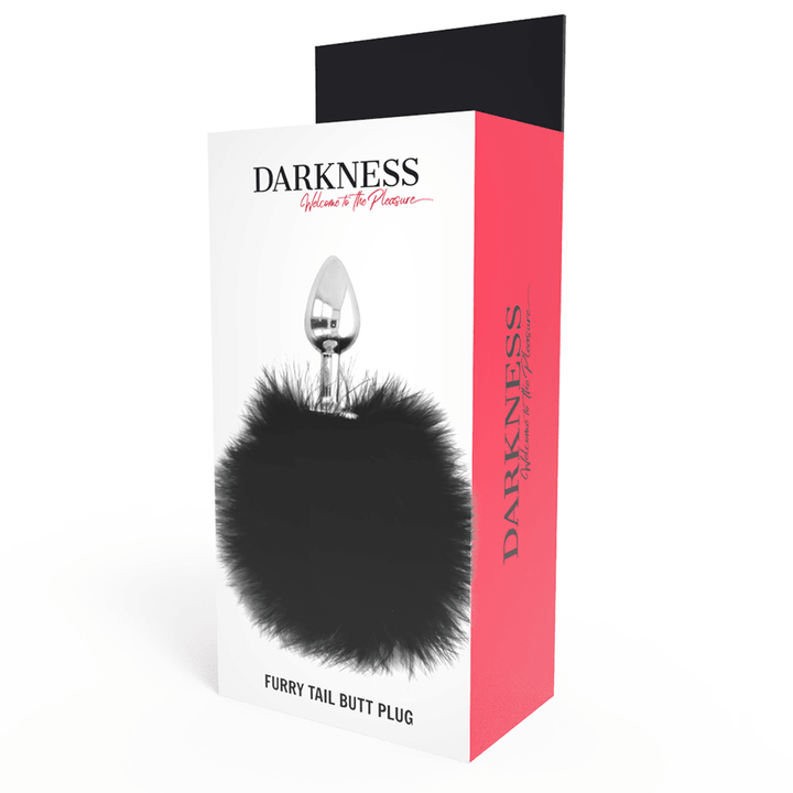 DARKNESS - EXTRA ANAL BUTTPLUG MIT SCHWANZ SCHWARZ - CM - INTIM SPACE Online Sexshop