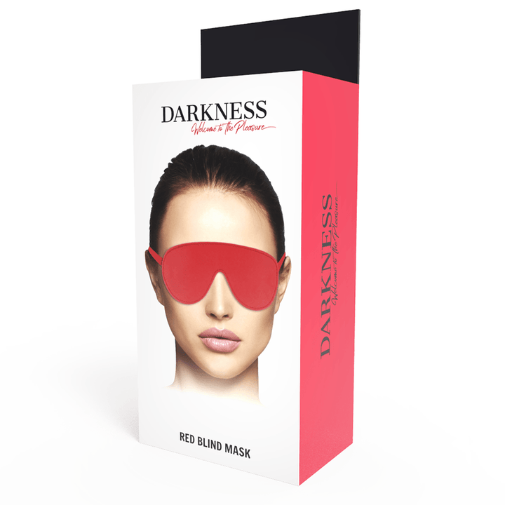 DARKNESS - HOCHWERTIGE ROTE MASKE - INTIM SPACE Online Sexshop