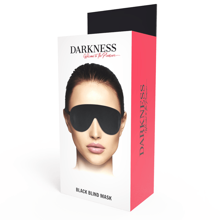 DARKNESS - HOCHWERTIGE SCHWARZE MASKE - INTIM SPACE Online Sexshop