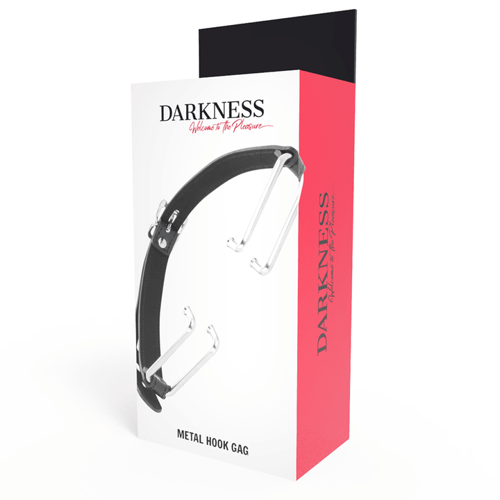 DARKNESS - KNEBEL MIT SCHWARZEM HAKEN - INTIM SPACE Online Sexshop