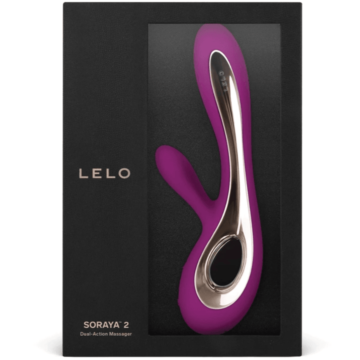 LELO - SORAYA - RABBIT DEEP ROSE VIBRATOR - INTIM SPACE Online Sexshop