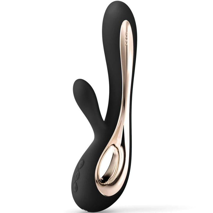 LELO - SORAYA - SCHWARZER KANINCHENVIBRATOR - INTIM SPACE Online Sexshop