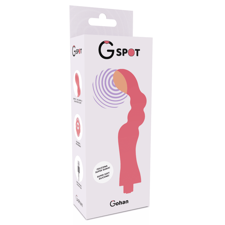 G-SPOT - GOHAN VIBRATOR HELLROT - INTIM SPACE Online Sexshop