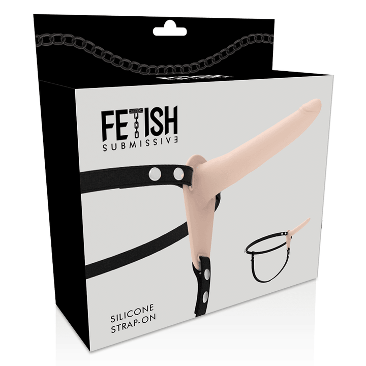 FETISH SUBMISSIVE HARNESS - FLEISCHSILIKON 15 CM - INTIM SPACE Online Sexshop