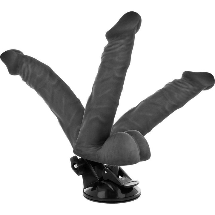 BASECOCK - ARTIKULIERBARER VIBRATOR MIT FERNBEDIENUNG SCHWARZ 20 CM -O- 4.5 CM - INTIM SPACE Online Sexshop