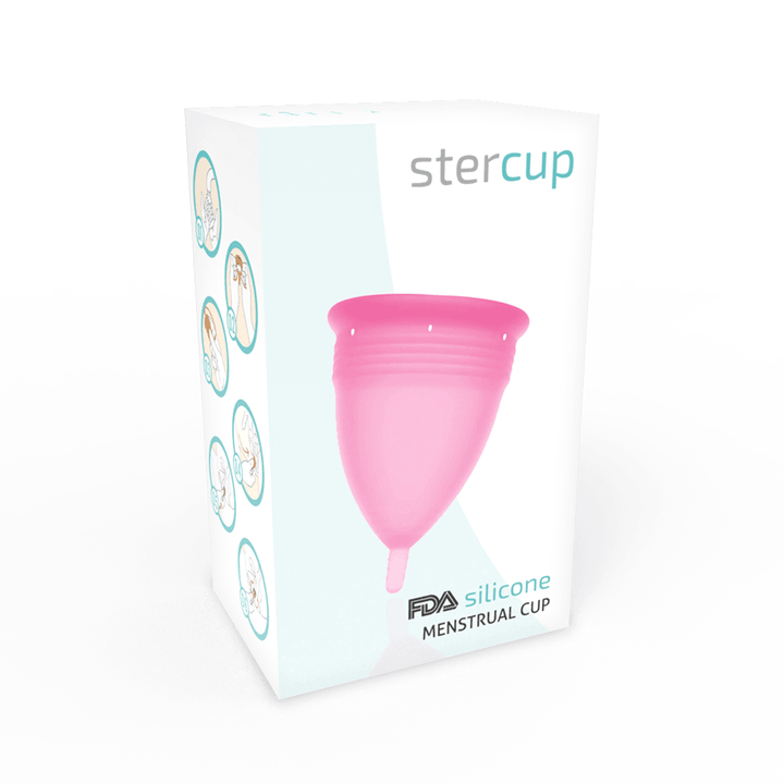 STERCUP - FDA SILIKON-MENSTRUALCUP ROSA - GRÖSSE L - INTIM SPACE Online Sexshop