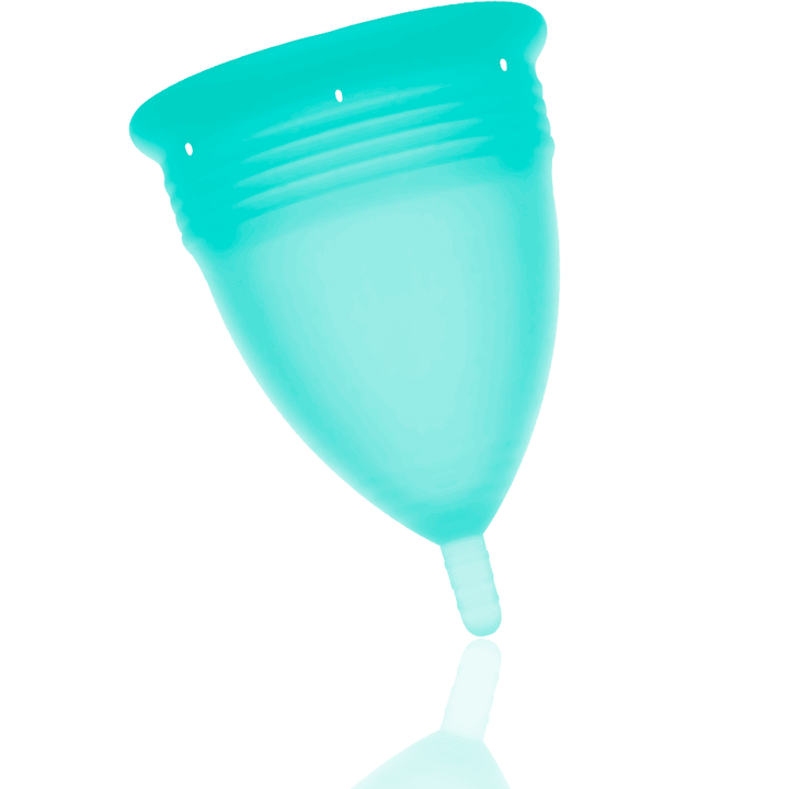 STERCUP - FDA SILIKON-MENSTRUALCUP AQUAMARIN - GRÖSSE S - INTIM SPACE Online Sexshop