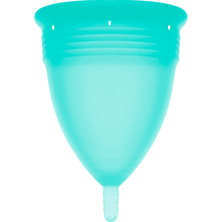 STERCUP - FDA SILIKON-MENSTRUALCUP AQUAMARIN - GRÖSSE S - INTIM SPACE Online Sexshop