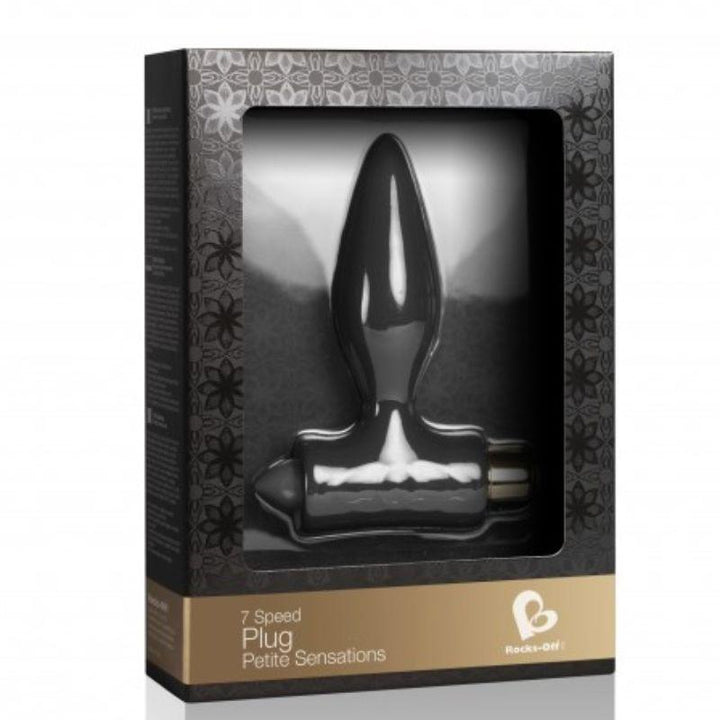 ROCKS-OFF - PETITE SENSATIONS ANALPLUG FÜR ANFNGER - SCHWARZ - INTIM SPACE Online Sexshop