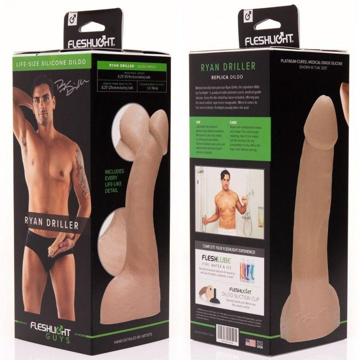 FLESHJACK - RYAN DRILLER DILDO 21 CM - INTIM SPACE Online Sexshop