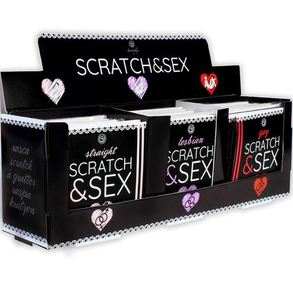 SECRETPLAY - DISPLAY - POSTURES SCRATCH - SEX (ES/EN/FR/PT/DE) - INTIM SPACE Online Sexshop