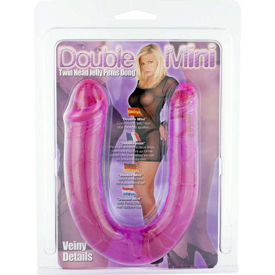 SEVEN CREATIONS - PENIS MIT ZWEI FLEXIBLEN JELLY-KÖPFEN - INTIM SPACE Online Sexshop