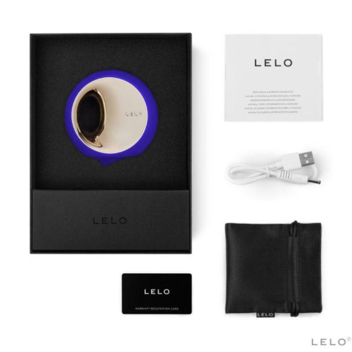 LELO - ORA - ORAL SEX STIMULATOR MITTERNACHTBLAU - INTIM SPACE Online Sexshop