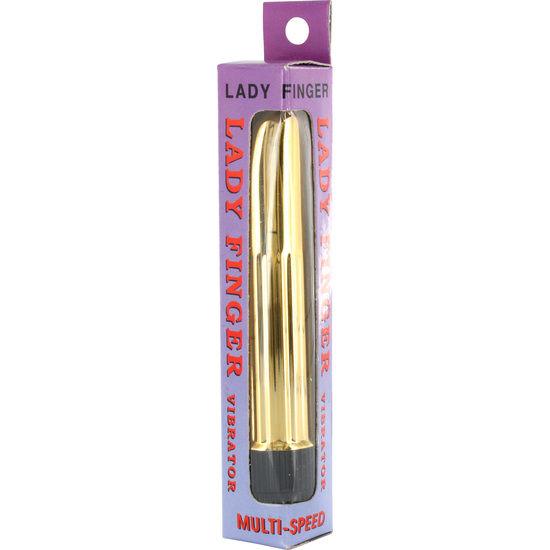 SEVEN CREATIONS - LADYFINGER MINIVIBRATOR GOLD - INTIM SPACE Online Sexshop