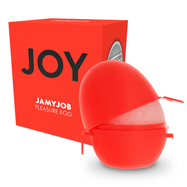 JAMYJOB - EGG MASTURBATOR ROTE VERSION DISKRETT - INTIM SPACE Online Sexshop