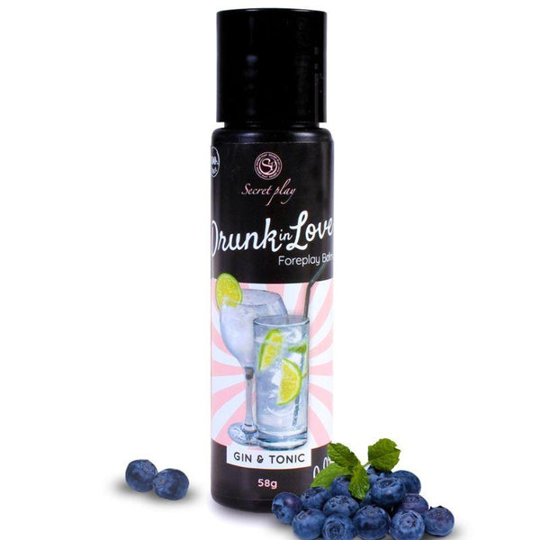 SECRETPLAY - DRUNK IN LOVE GIN&TONIC SCHMIERMITTEL 60 ML - INTIM SPACE Online Sexshop