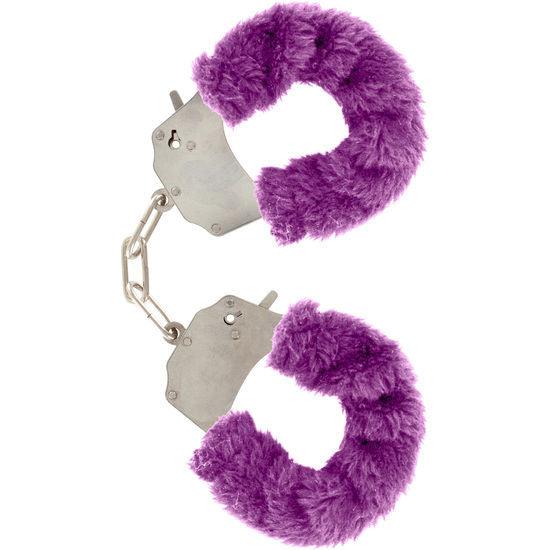 TOYJOY - FURRY FUN CUFFS BONDAGE LILA - INTIM SPACE Online Sexshop