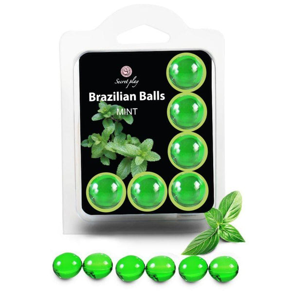 SECRETPLAY - SET - BRASILIANER-BÄLLE MINT - INTIM SPACE Online Sexshop