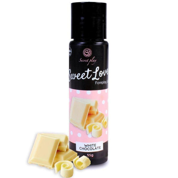 SECRETPLAY - GEL SWEET LOVE WEISSE SCHOKOLADE 60 ML - INTIM SPACE Online Sexshop