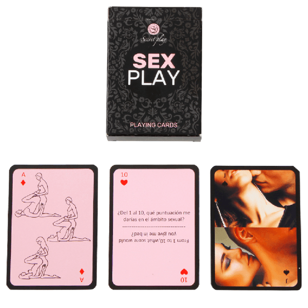 SECRETPLAY - SEX-SPIELKARTEN (ES/EN) - INTIM SPACE Online Sexshop