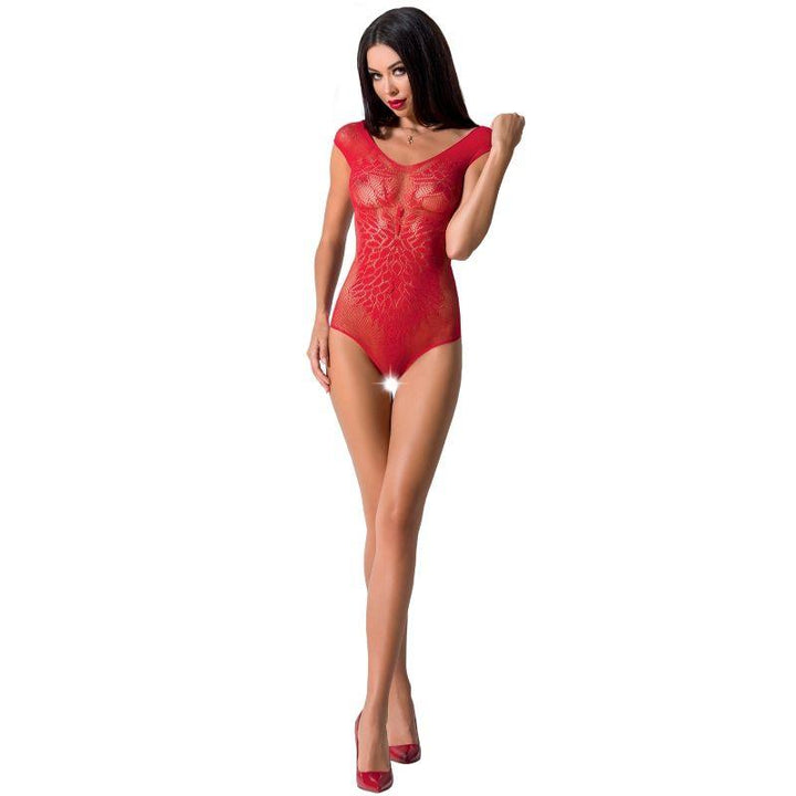 PASSION - WOMAN BS064 ROTER BODYSTOCKING, EINE GRÖSSE - INTIM SPACE Online Sexshop