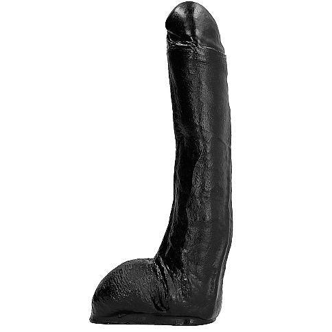 ALL BLACK - DONG 29 CM CURVADO - INTIM SPACE Online Sexshop