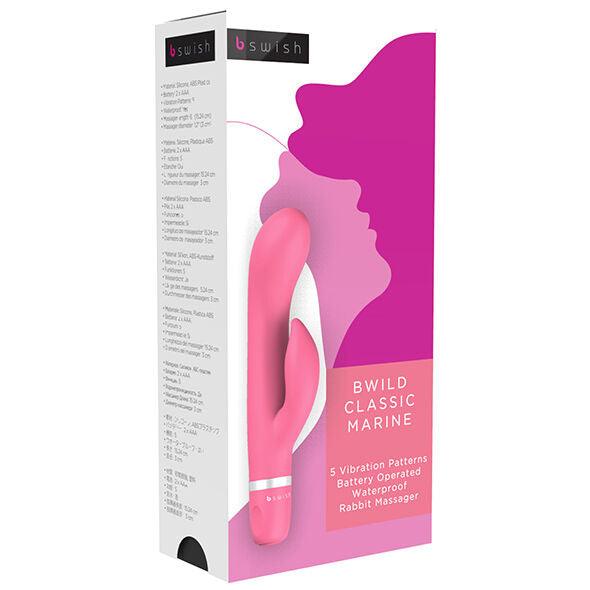 B SWISH - BWILD CLASSIC MARINE RABBIT VIBRATOR GUAVA - INTIM SPACE Online Sexshop