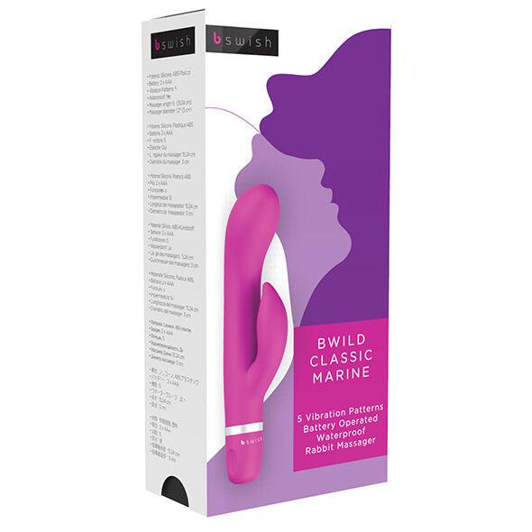 B SWISH - BWILD CLASSIC MARINE RABBIT VIBRATOR CERISE - INTIM SPACE Online Sexshop