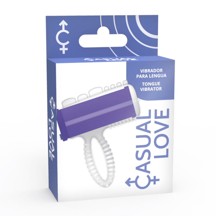 CASUAL LOVE - RING VIBRATOR LILAC TONGUE - INTIM SPACE Online Sexshop