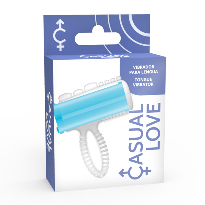 CASUAL LOVE - RINGZUNGE VIBRIERENDES BLAU - INTIM SPACE Online Sexshop