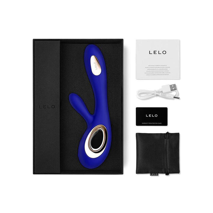 LELO - SORAYA WAVE VIBRATOR RABBIT MITTERNACHTBLAU - INTIM SPACE Online Sexshop