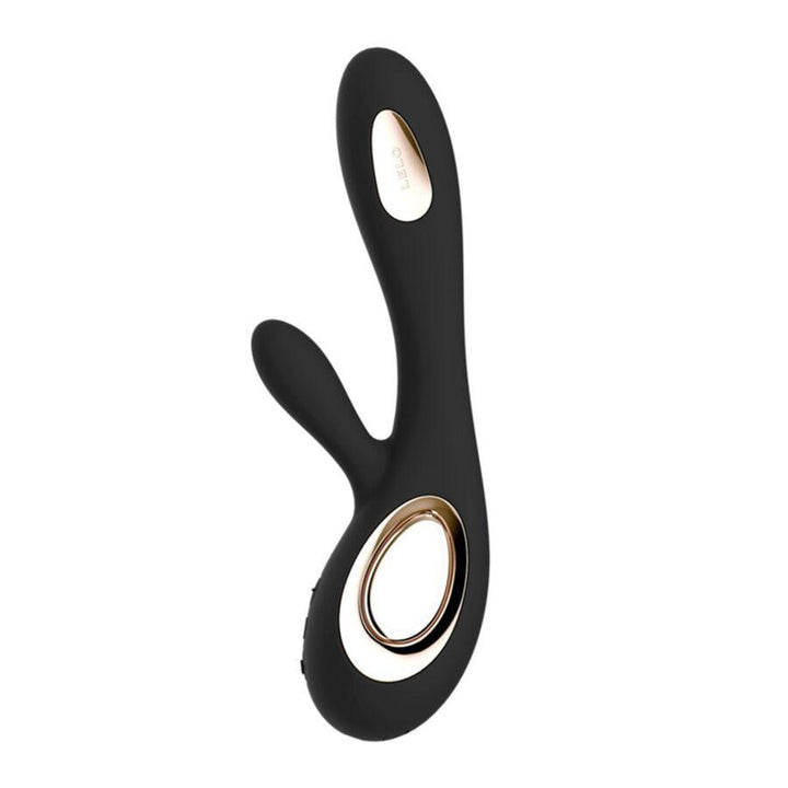 LELO - SORAYA WAVE VIBRATOR KANINCHEN SCHWARZ - INTIM SPACE Online Sexshop