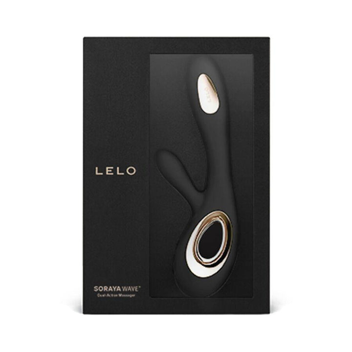 LELO - SORAYA WAVE VIBRATOR KANINCHEN SCHWARZ - INTIM SPACE Online Sexshop