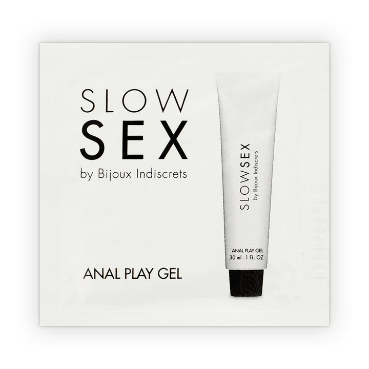 BIJOUX - SLOW SEX ANAL PLAY ANAL STIMULATION GEL EINZELDOSIS - INTIM SPACE Online Sexshop