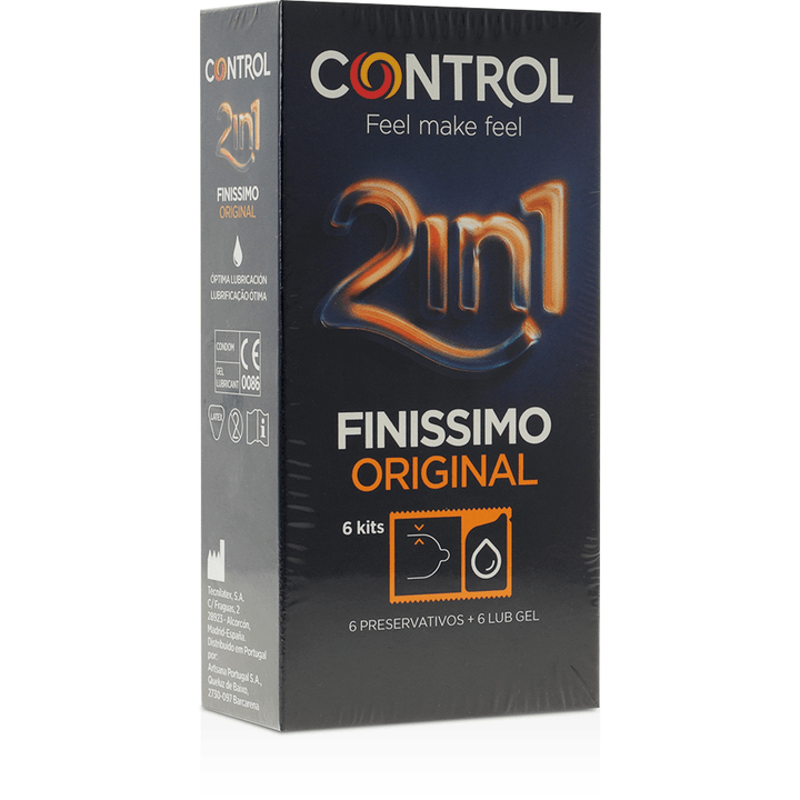 CONTROL - FINISIMO DUO - SCHMIERMITTEL - EINHEITEN - INTIM SPACE Online Sexshop