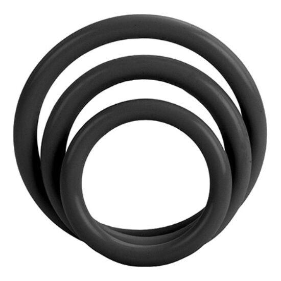 CALEXOTICS - TRI-RINGS SCHWARZ - INTIM SPACE Online Sexshop