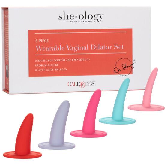 CALEXOTICS - 5-TEILIGES TRAGBARES DILATOR-SET - INTIM SPACE Online Sexshop