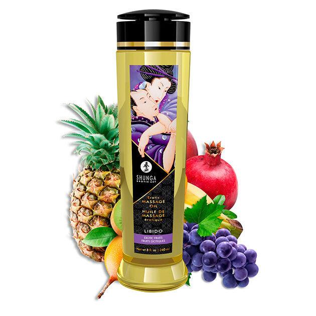 SHUNGA - EROTISCHES MASSAGEÖL LIBIDO 240 ML - INTIM SPACE Online Sexshop