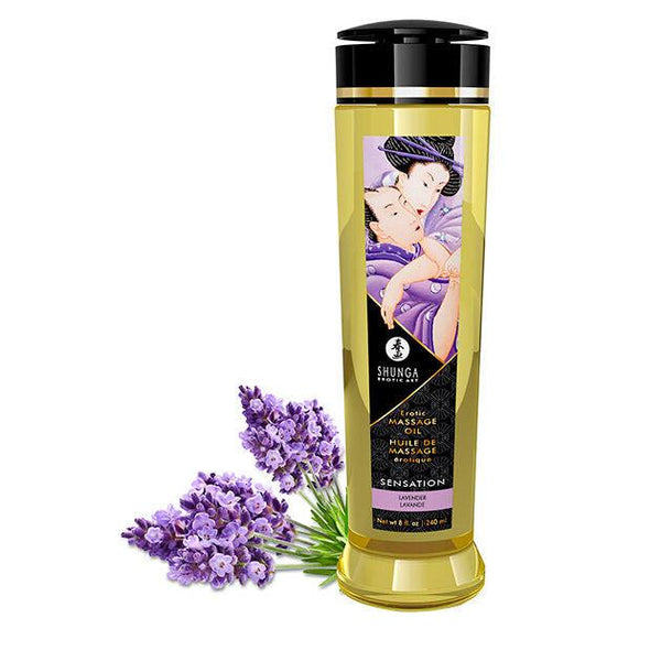 SHUNGA - SENSATION EROTISCHES MASSAGEÖL 240 ML - INTIM SPACE Online Sexshop