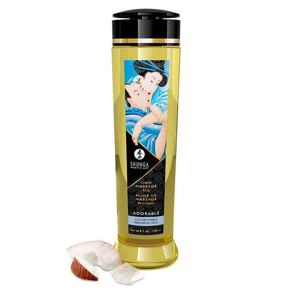 SHUNGA - ENTZÜCKENDES EROTISCHES MASSAGEÖL 240 ML - INTIM SPACE Online Sexshop