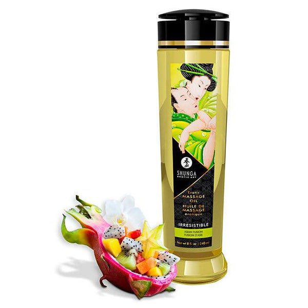 SHUNGA - UNWIDERSTEHLICHES EROTISCHES MASSAGEÖL 240ML - INTIM SPACE Online Sexshop