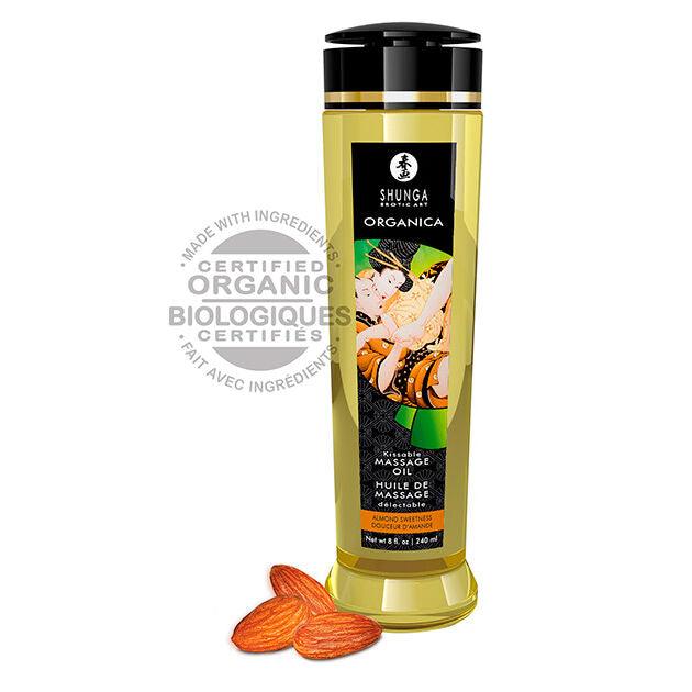 SHUNGA - BIO MANDEL MASSAGEÖL 240 ML - INTIM SPACE Online Sexshop