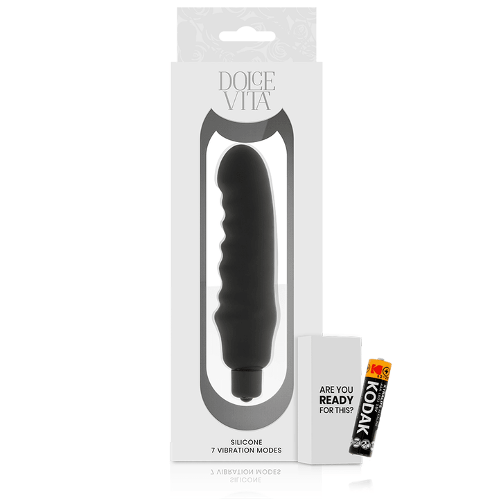 DOLCE VITA - GENIUS BLACK SILICONE - INTIM SPACE Online Sexshop