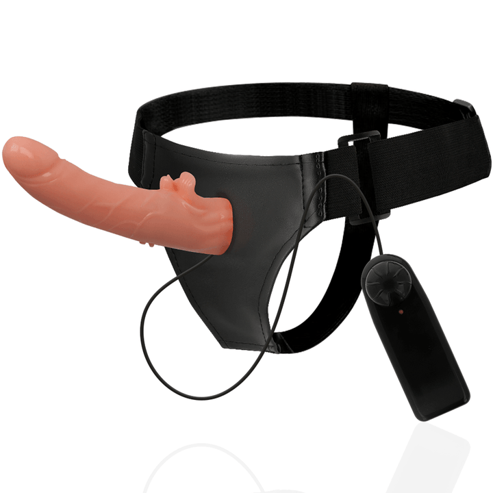 HARNESS ATTRACTION - RNES VIBRATOR HECTOR 20 CM -O- 3.5 CM - INTIM SPACE Online Sexshop