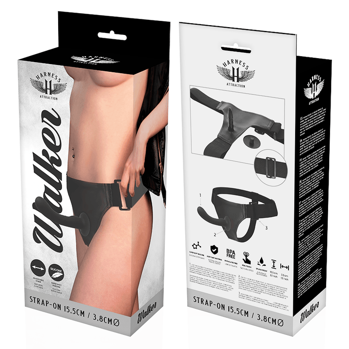 HARNESS ATTRACTION - RNES SILIKON WALKER G-SPOT 15.5 CM -O- 3.8 CM - INTIM SPACE Online Sexshop