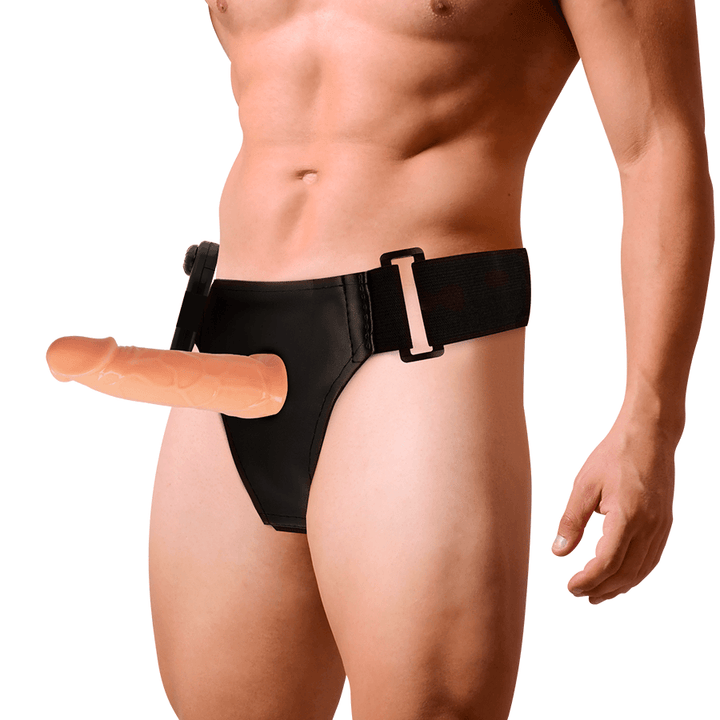 HARNESS ATTRACTION - WILLIAN HOLLOW RNES MIT VIBRATOR 17 CM -O- 4.5 CM - INTIM SPACE Online Sexshop